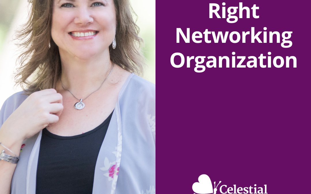 Finding The Right Networking Organization by Jill Celeste