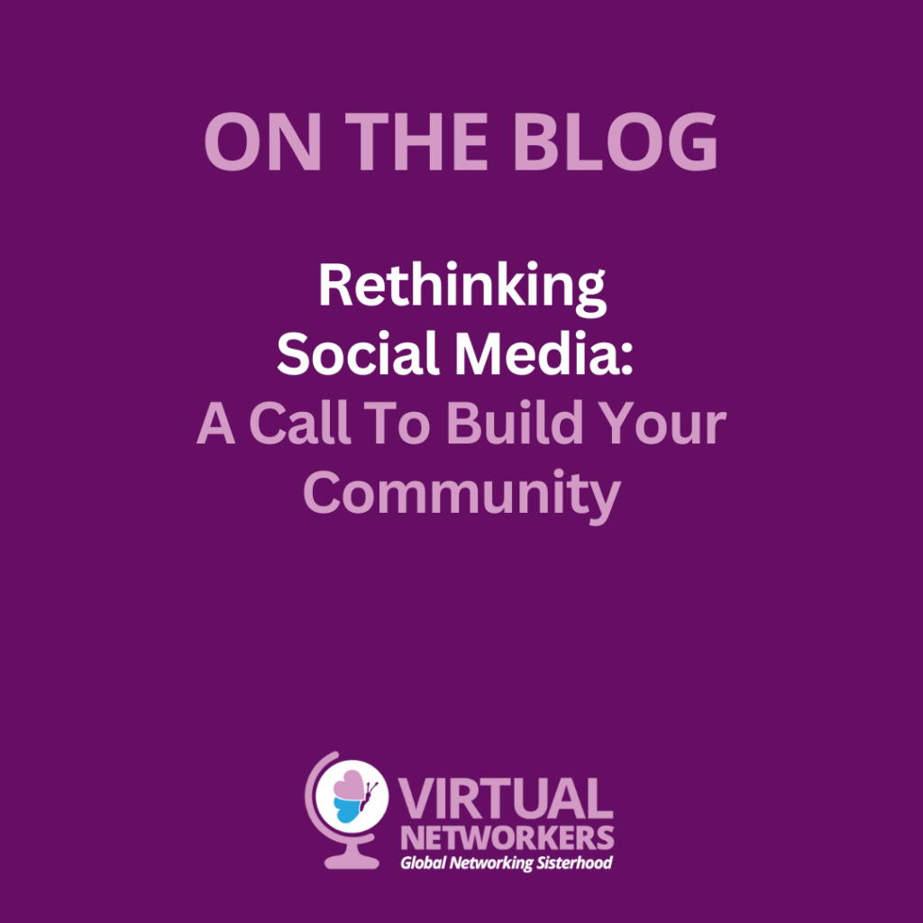 Rethinking Social Media: A Call to Build Your Community